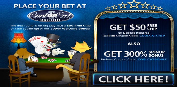 COOLCAT CASINO NO DEPOSIT BONUS